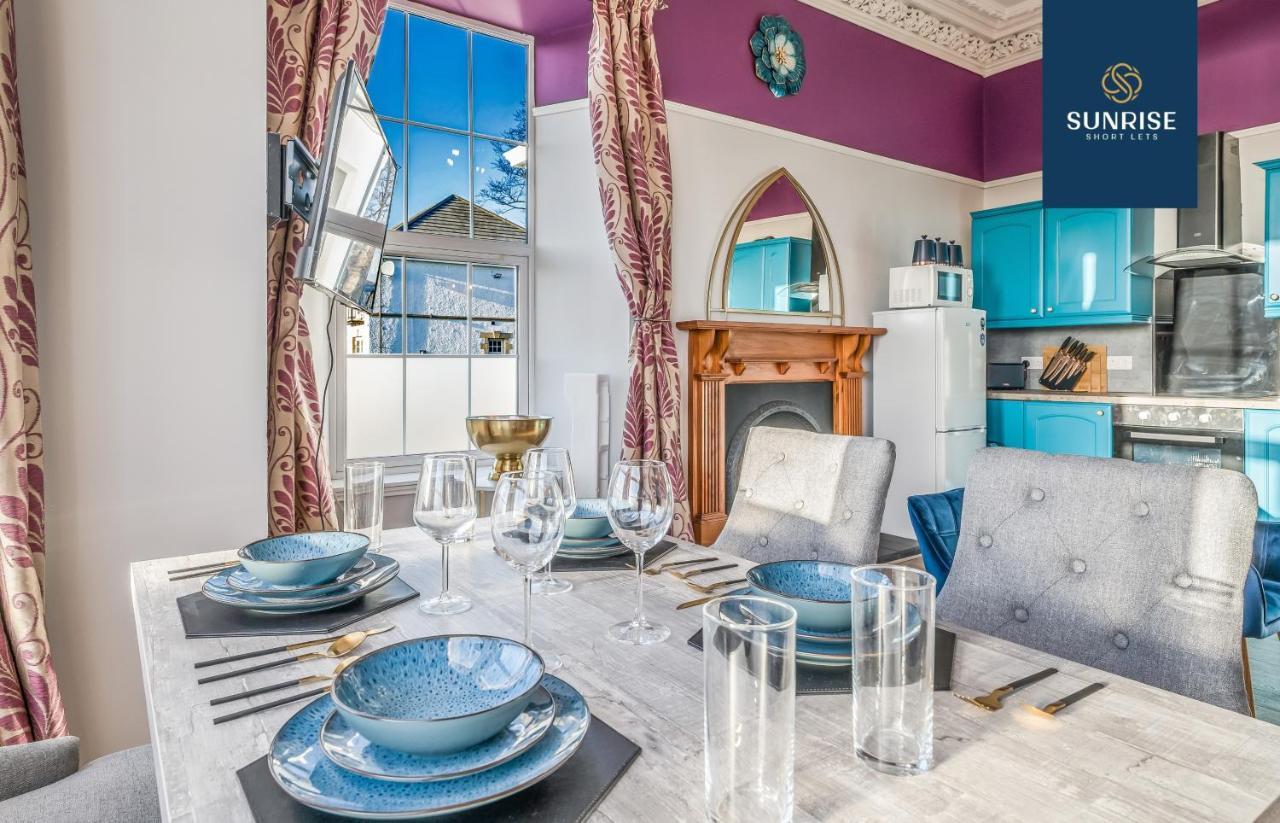 Presidential Apartment, Family Home, Luxury Bedrooms, 2 Rooms, 1 King Bed, 2 Single Beds, Free Wifi, Free Parking, Tourists, Business Travelers, Relocation, Beautiful River Views, - Long Stays, Invoice And Reduced Price Are Only Via Sunrise Short Let Dundee Zewnętrze zdjęcie